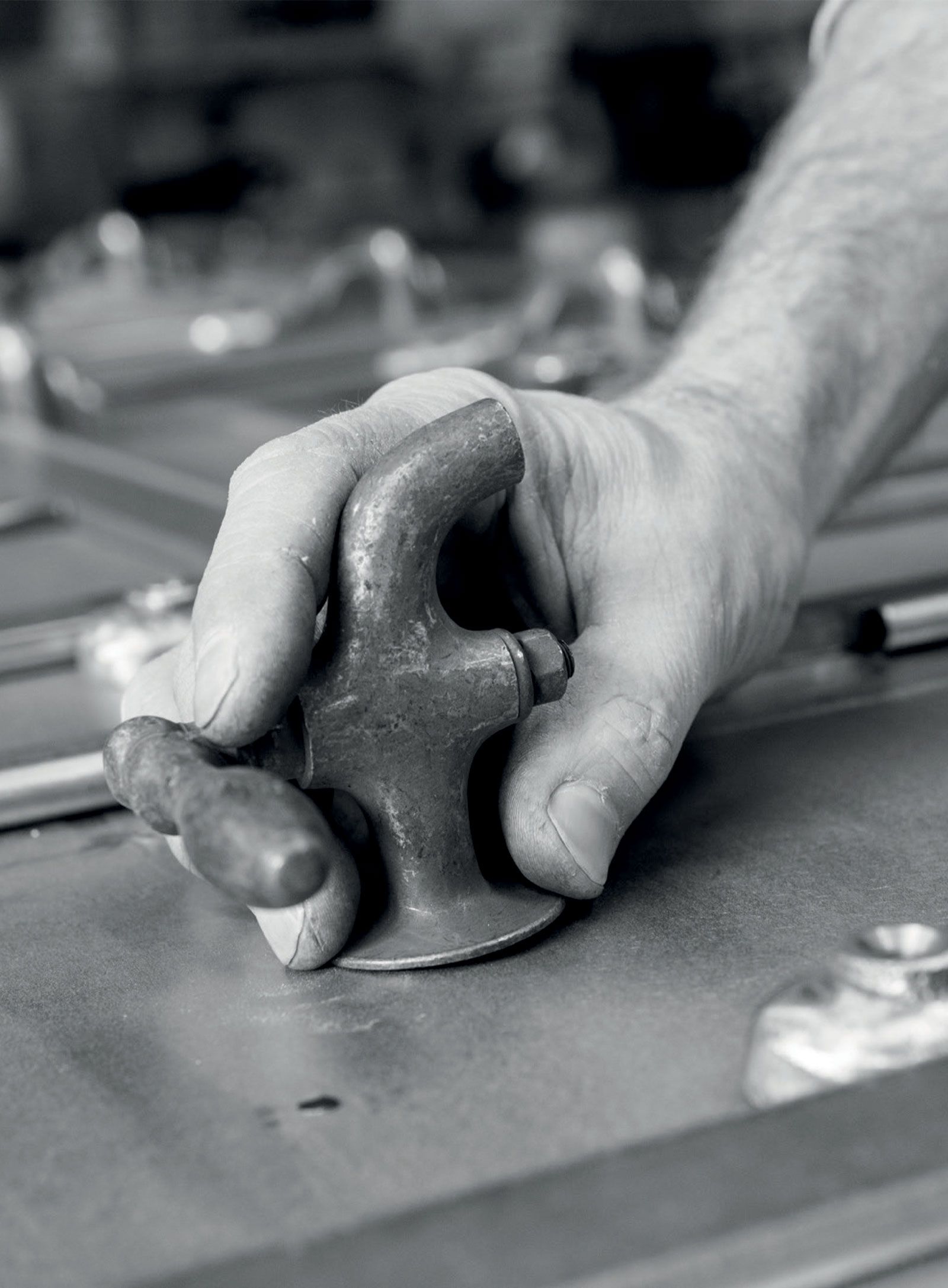 Dessus de fourneau avec braise ardente