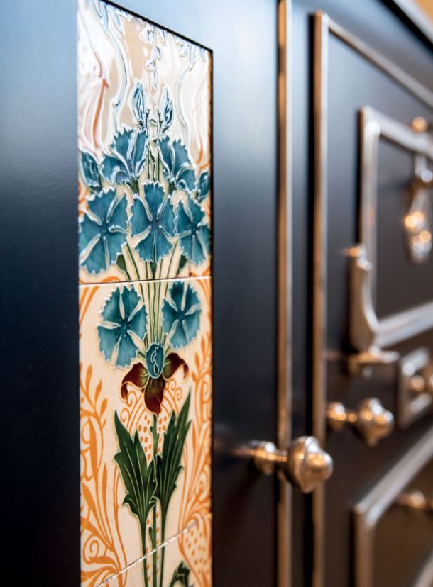 Cadre laiton demi-rond