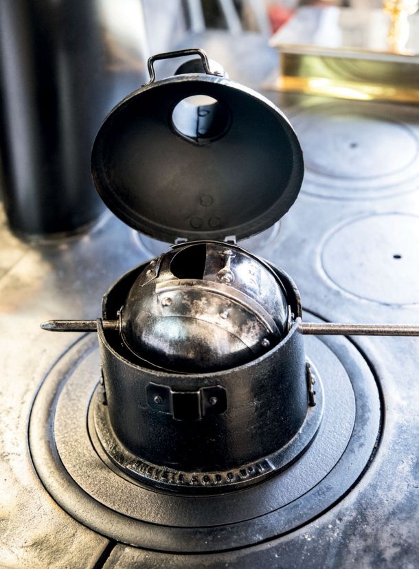 Ustensile de cuisson pour fourneau bois