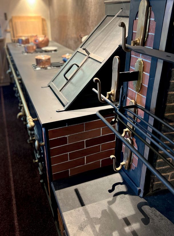 Harmonie entre la brique et la fonte