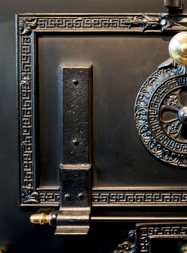 Cadre en fonte moulée