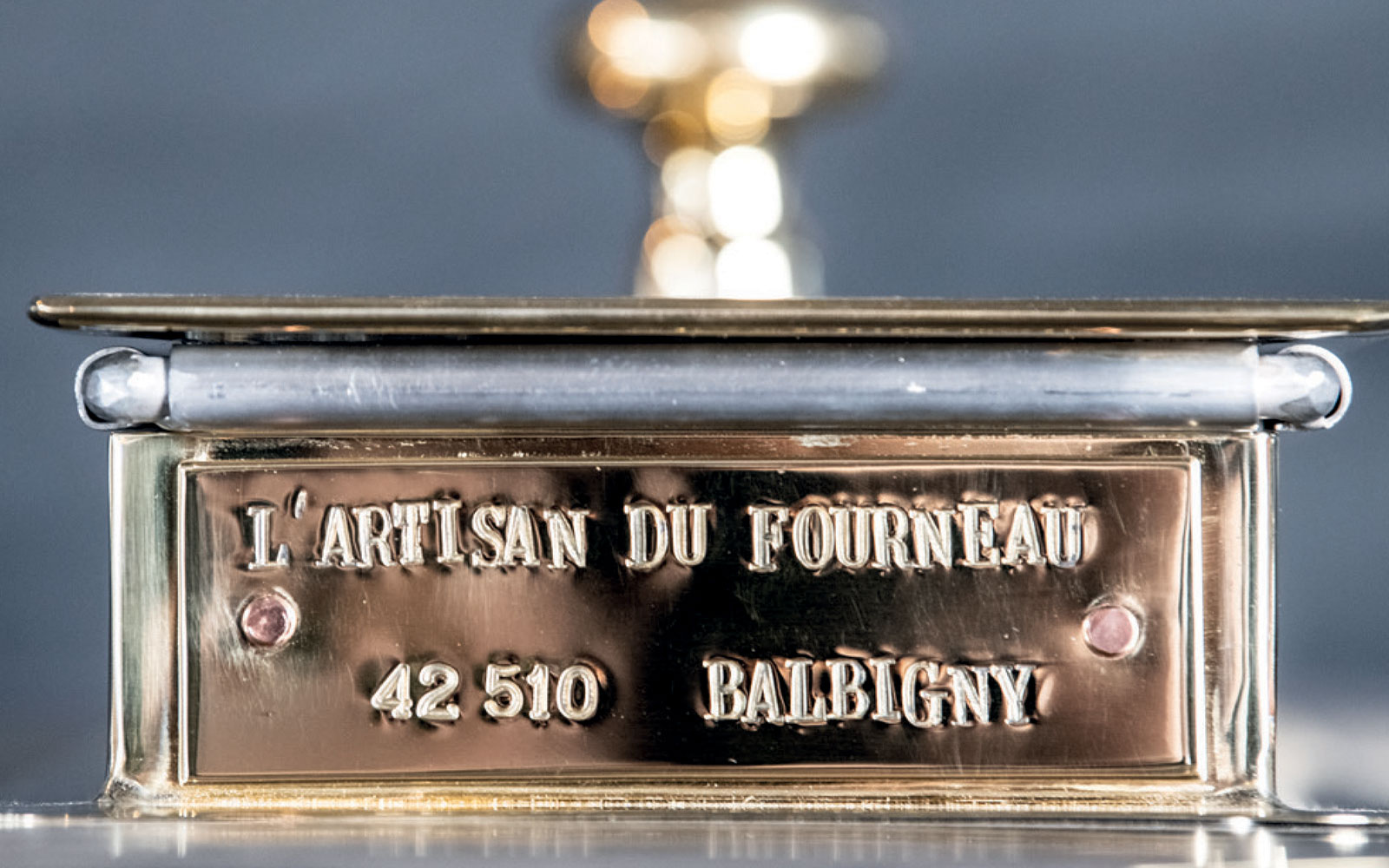 Bouilloire avec plaque Laiton Artisan du Fourneau 42510 Balbigny